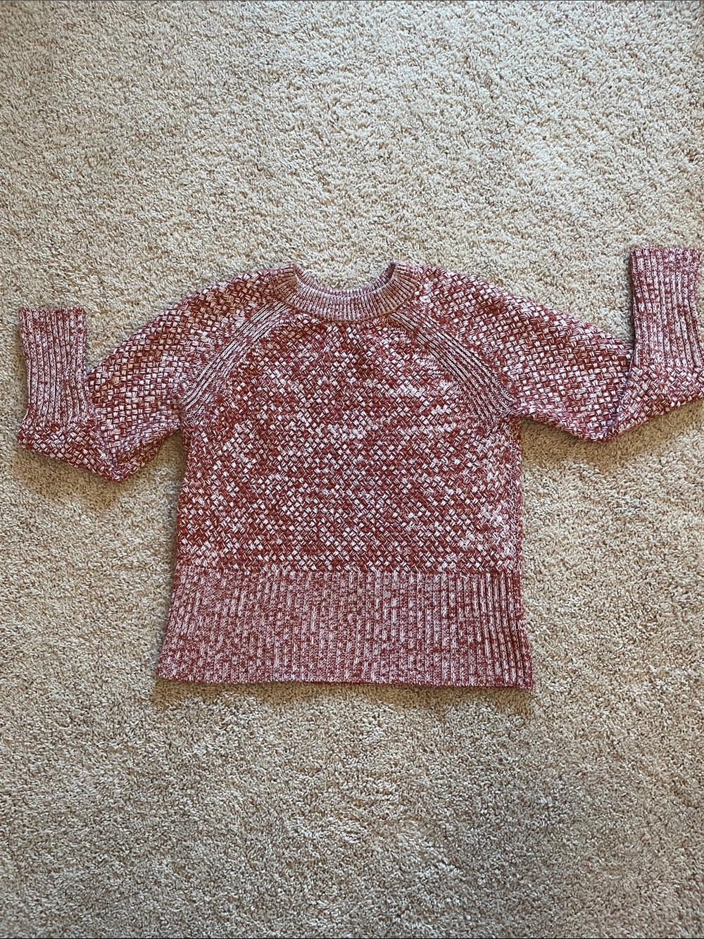 Universal Thread Marled Dusty Rose Crewneck Sweater - Small